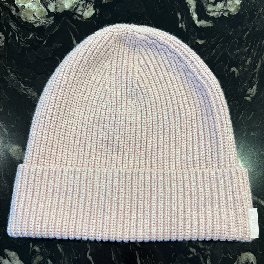 Lululemon Light Pink Beanie